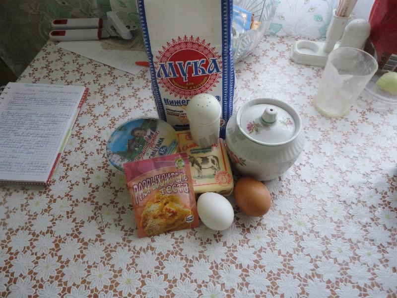 Шаг 1 приготовления Пирог Белые ночи