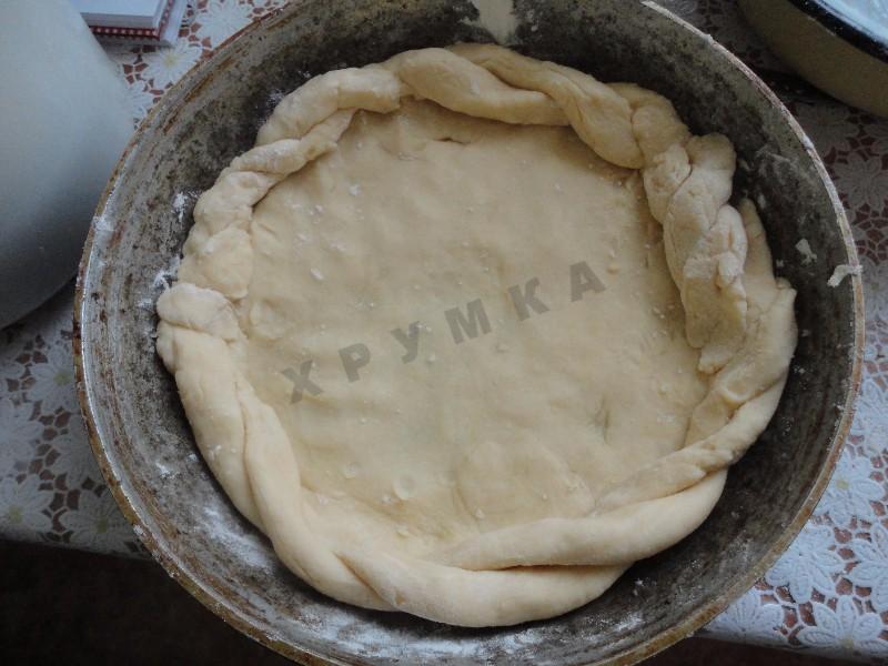 Шаг 5 приготовления Пирог Белые ночи