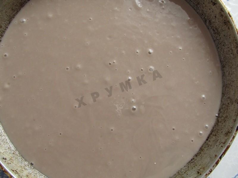 Шаг 9 приготовления Торт Трухлявый пень на сметане