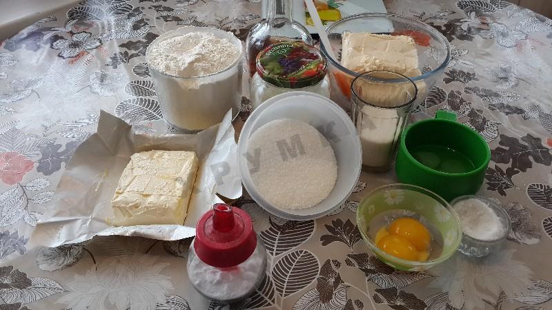 Шаг 1 приготовления Два разных пирога из песочного теста