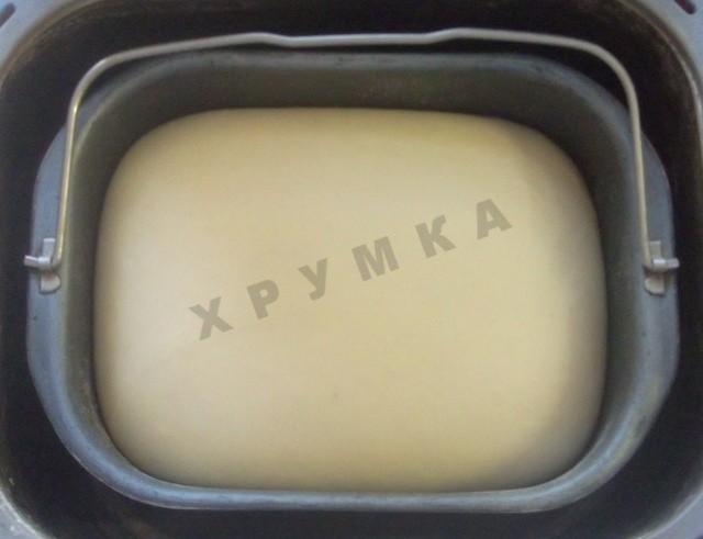 Шаг 2 приготовления Домашний хлеб на сыворотке в духовке