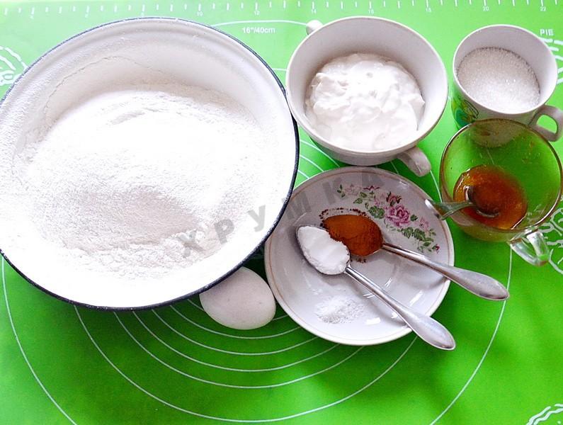 Шаг 1 приготовления Печенье на сливках