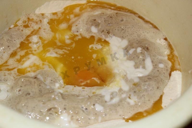 Шаг 1 приготовления Грузинские лепешки кубдари с мясом