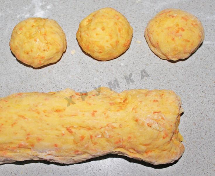 Шаг 9 приготовления Морковные булочки с морковью и маком