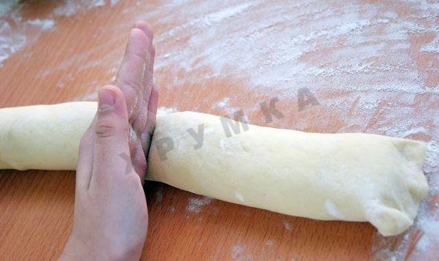 Шаг 3 приготовления Пирожки-малышки скороспелые из чудо-теста