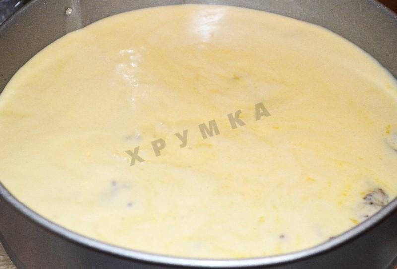 Шаг 19 приготовления Трюфельный торт с муссом из белого шоколада