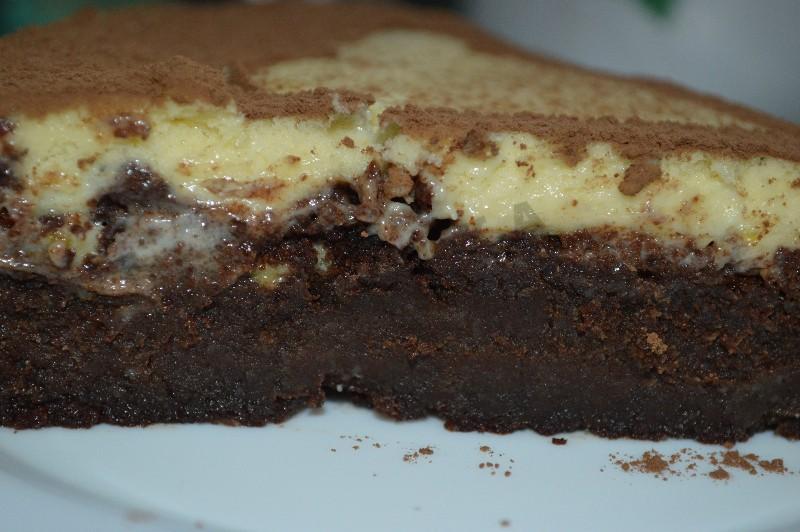 Шаг 21 приготовления Трюфельный торт с муссом из белого шоколада