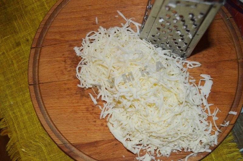 Шаг 10 приготовления Осетинский пирог с картошкой и сулугуни