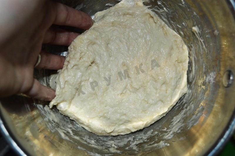 Шаг 13 приготовления Осетинский пирог с картошкой и сулугуни