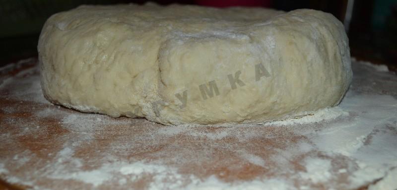 Шаг 19 приготовления Осетинский пирог с картошкой и сулугуни