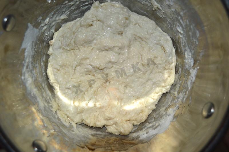 Шаг 6 приготовления Осетинский пирог с картошкой и сулугуни