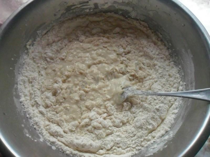 Шаг 3 приготовления Пирожки рисовые дрожжевые печеные с яйцом