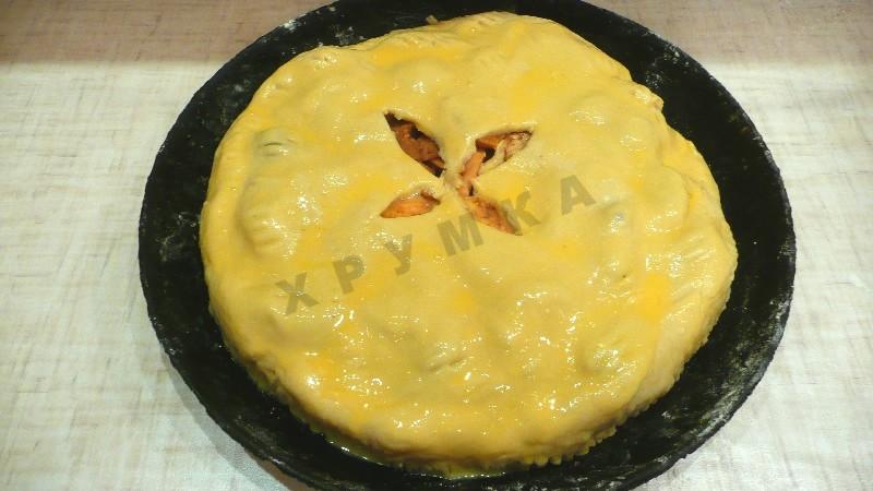 Шаг 11 приготовления Американский пирог