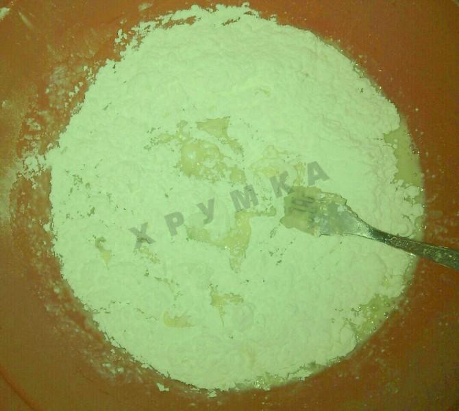 Шаг 4 приготовления Пирог с яблоками шарлотка