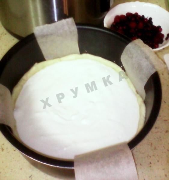 Шаг 10 приготовления Творожный торт в мультиварке