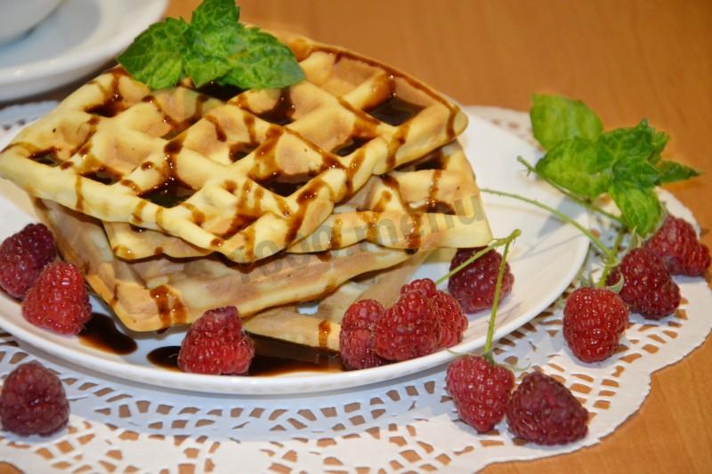 Шаг 15 приготовления Венские вафли с разрыхлителем для электровафельницы
