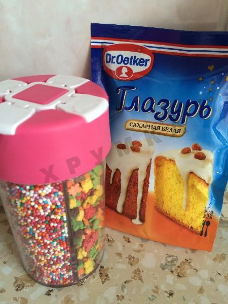 Шаг 12 приготовления Капкейк с глазурью