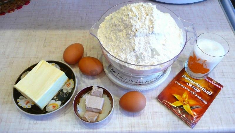 Шаг 1 приготовления Пирог Невский