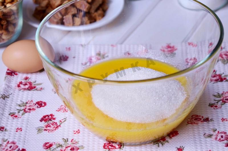 Шаг 4 приготовления Шоколадное печенье с арахисом