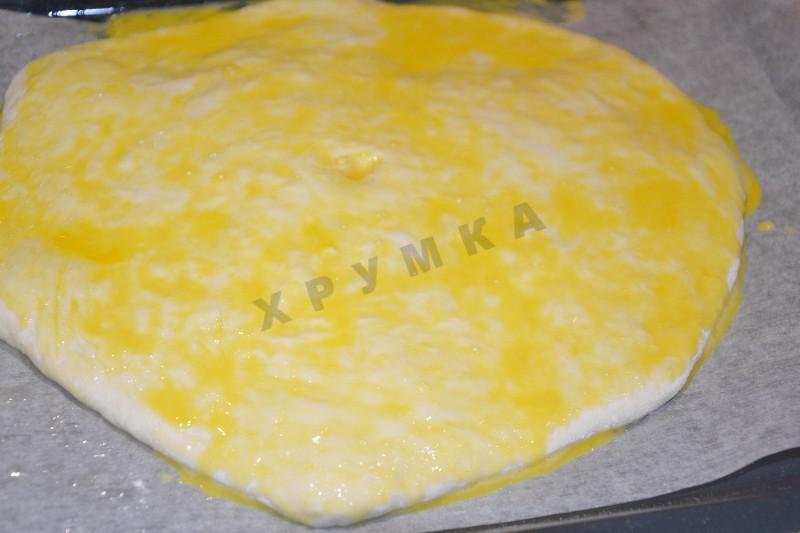 Шаг 12 приготовления Хачапури мегрельский на дрожжах