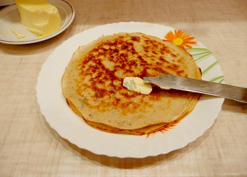 Шаг 11 приготовления Тонкие лепешки из теста Удмуртские табани
