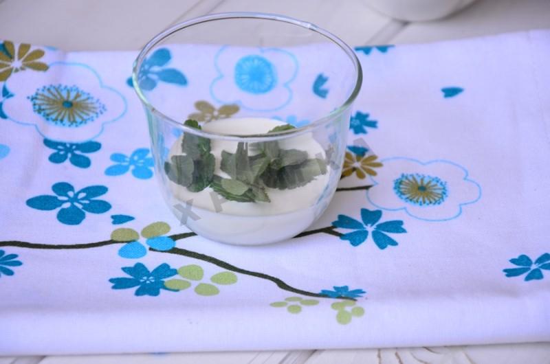 Шаг 8 приготовления Кукурузное печенье с мятным ганашем