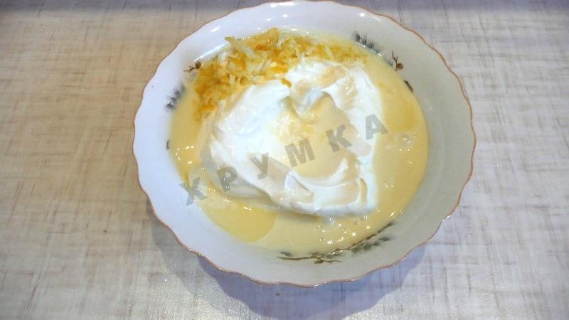 Шаг 11 приготовления Торт Снежный ком