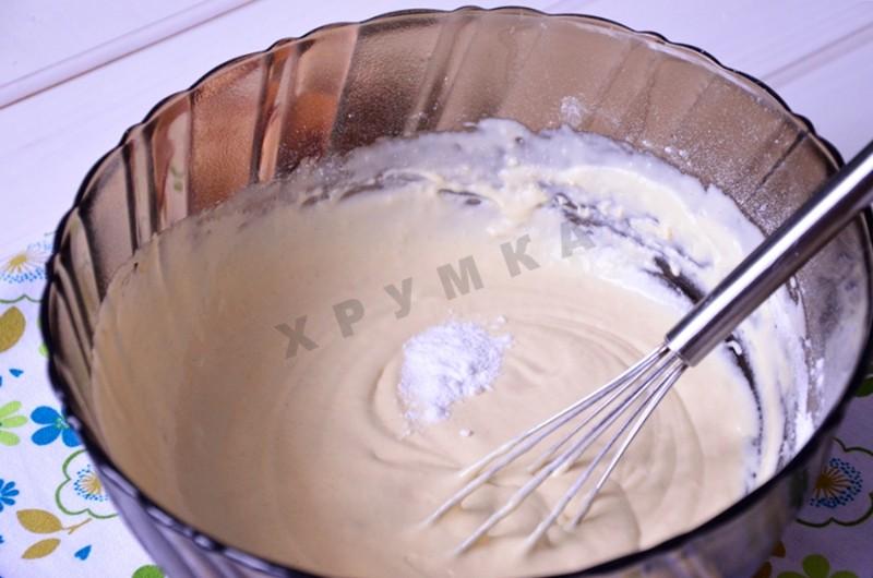 Шаг 6 приготовления Пирог с брокколи и грибами