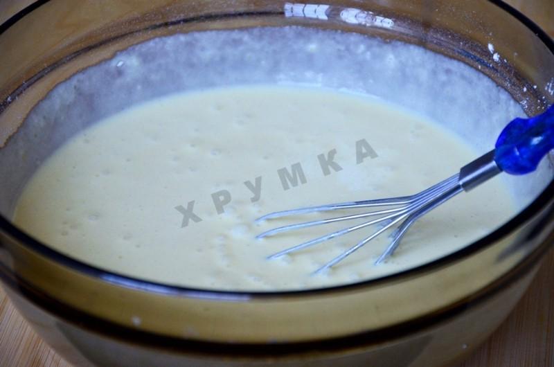 Шаг 8 приготовления Блинчики с начинкой под вишневым соусом