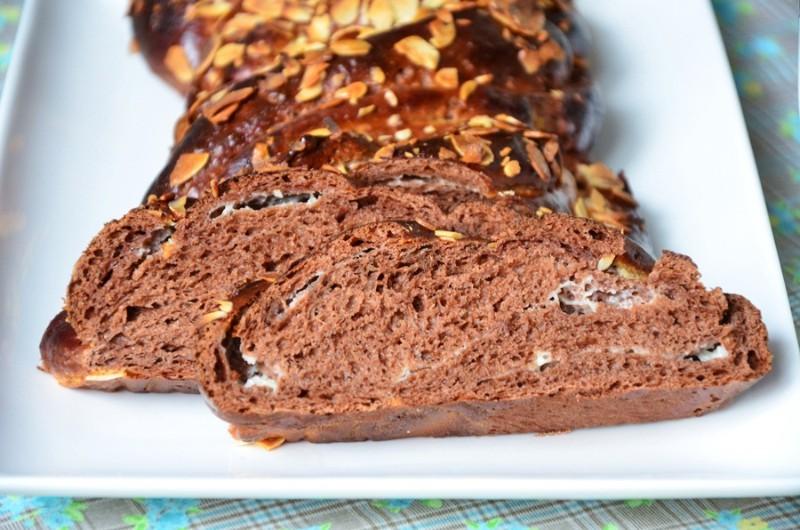 Шаг 15 приготовления Шоколадная плетенка