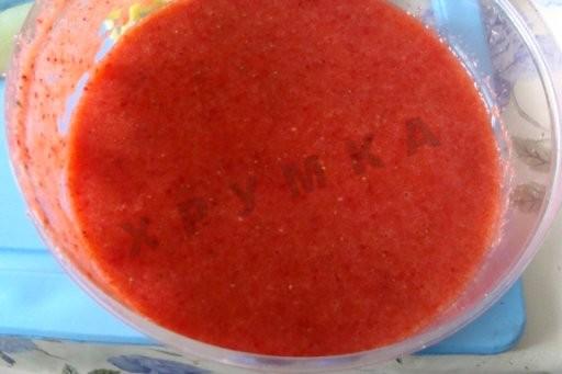 Шаг 3 приготовления Торт - Мусс из белого шоколада с клубничной прослойкой