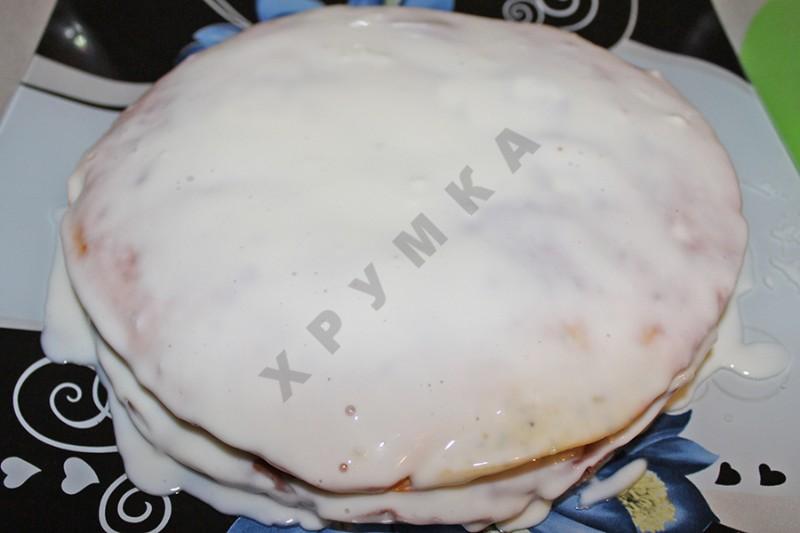 Шаг 11 приготовления Торт Екатерина