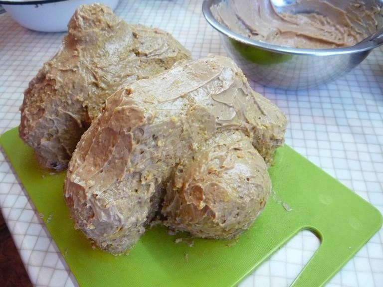 Шаг 10 приготовления Торт Собака со сгущенкой