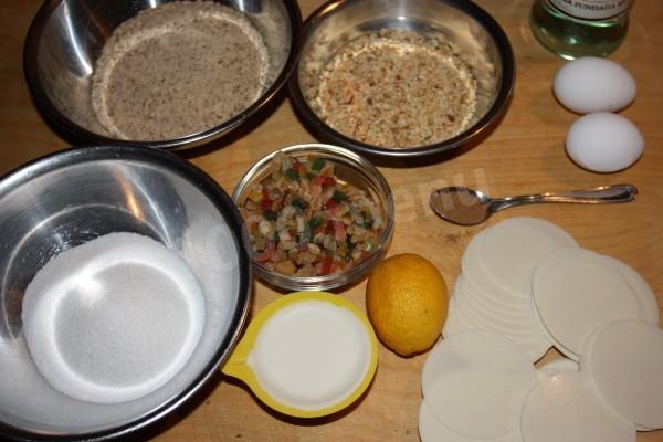 Шаг 1 приготовления Ореховые пряники Элизен к Новому году