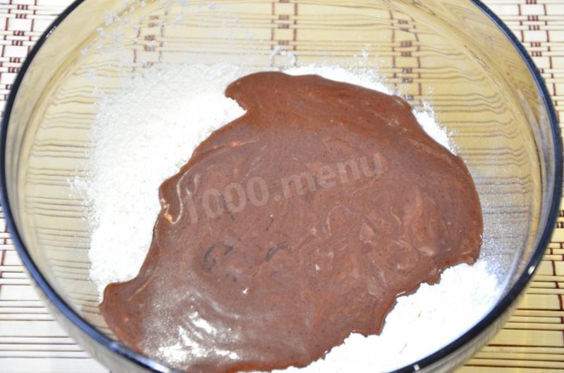 Шаг 7 приготовления Шоколадные капкейки