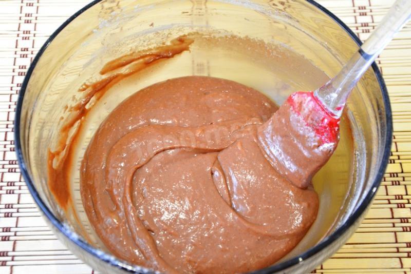 Шаг 8 приготовления Шоколадные капкейки