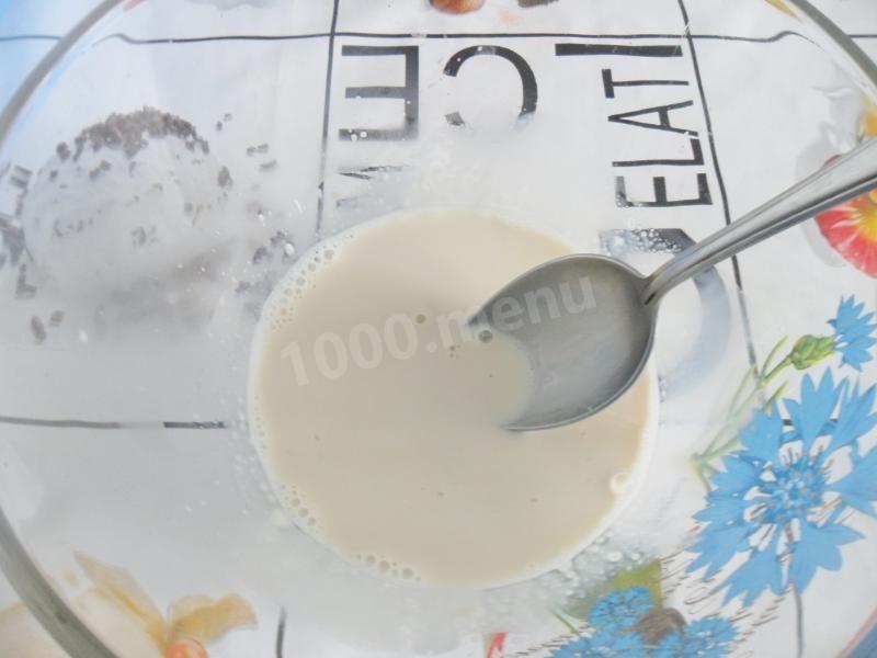Шаг 3 приготовления Рогалики с вишней