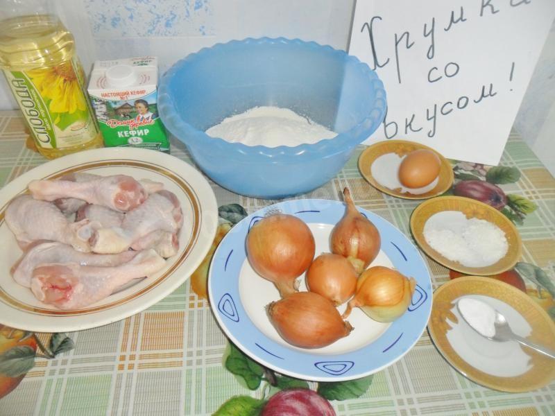 Шаг 1 приготовления Курятина на тарелке