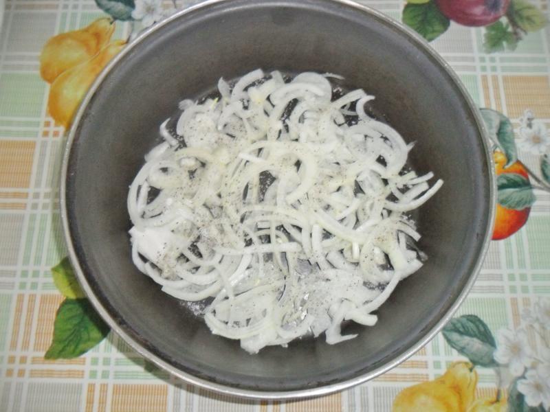Шаг 5 приготовления Курятина на тарелке