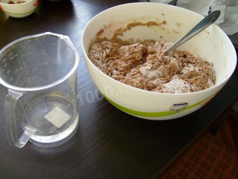 Шаг 3 приготовления Постные кексы (12 шт.)