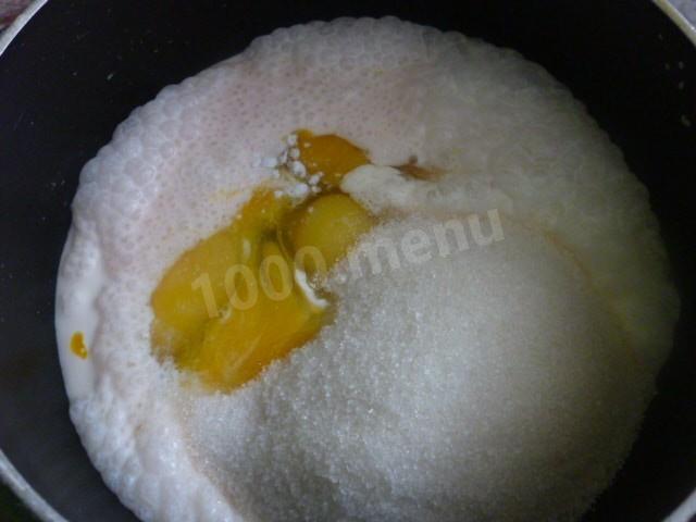 Шаг 2 приготовления Быстрый пирог с изюмом