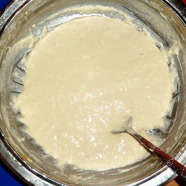 Шаг 3 приготовления Постные кабачковые оладьи без яиц на воде