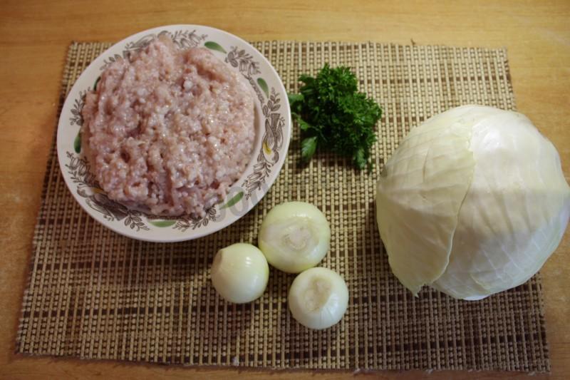 Шаг 11 приготовления Пирог с капустой и мясным фаршем дрожжевой