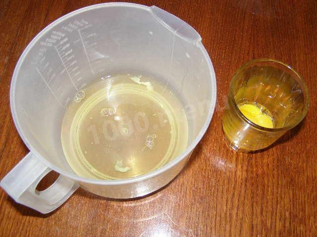 Шаг 2 приготовления Бисквитный черничный кекс