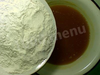 Шаг 5 приготовления Постные пряники с медом