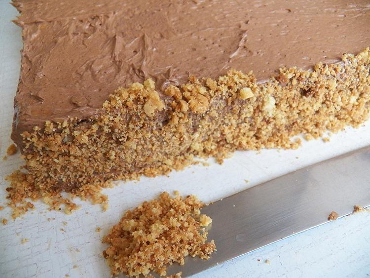 Шаг 20 приготовления Торт Ленинградский с вареной сгущенкой