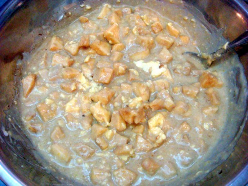 Шаг 13 приготовления Кексы с яблоками