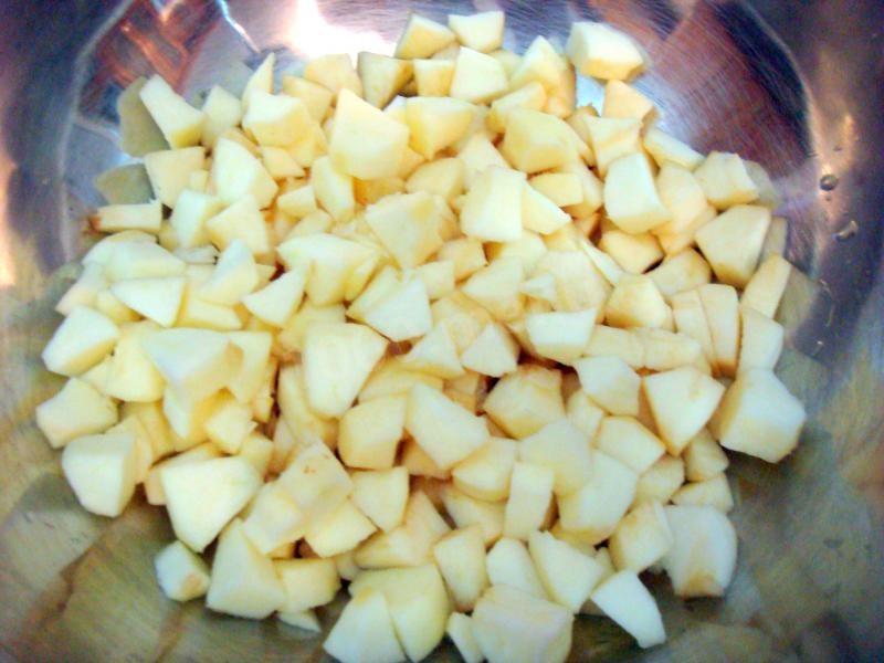 Шаг 9 приготовления Кексы с яблоками