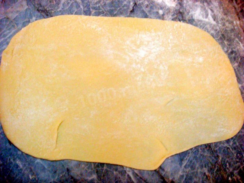 Шаг 11 приготовления Ачма сырная