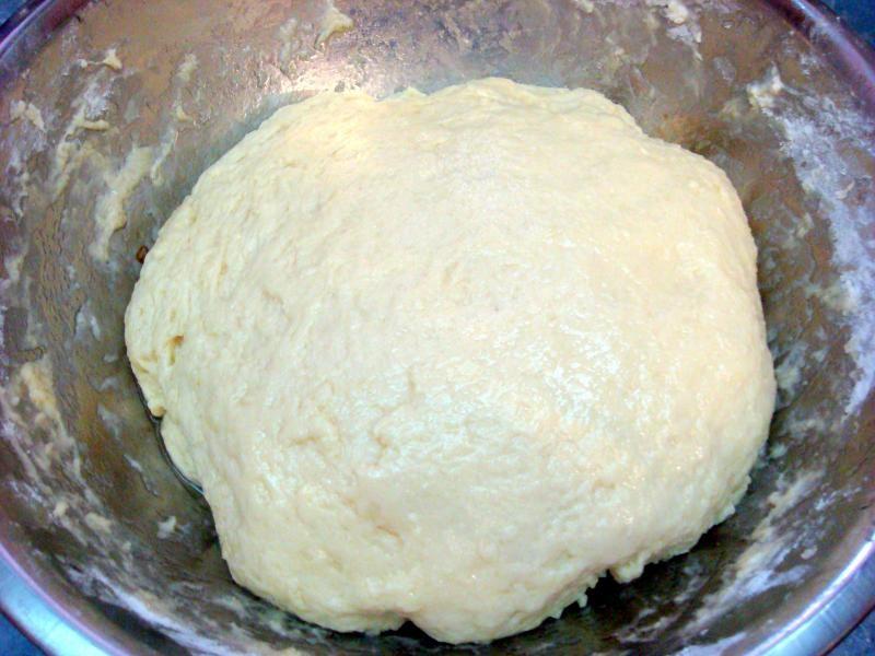 Шаг 5 приготовления Ачма сырная